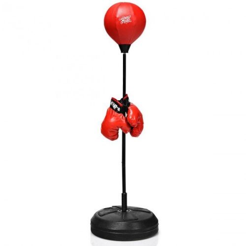 Both Adults And Kids Hand-Eye Coordination Ability Adjustable Height Boxing Punching Bag Stand Set Both Adults And Kids Hand-Eye Coordination Ability Adjustable Height Boxing Punching Bag Stand Set